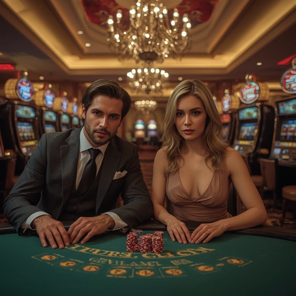 Deux joueurs de poker au Casino Tipwin